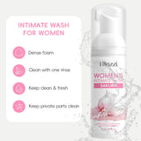 WOMEN'S INTIMATE WASH SAKURA，Deeply cleanses with rich foam, gently cares for skin, controls odor, and cleanses intimate areas.