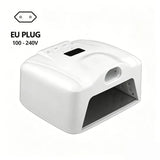 2 IN 1 Nail Lamp Single Toe Single Finger Gel Nail Curing Lamp Full Hand Fast Drying LED Light Nail Dryer Auto Sensor Dual Lamp