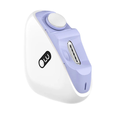 Automatic Electric Nail Trimmer & Polisher with LED Light - Safe Nail Care for Adults & Babies