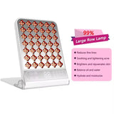LED Beauty Light Panel for Face and Neck Red Light Therapy 4 Colors 210LED Beads Contactless Operation for Full Body Skincare