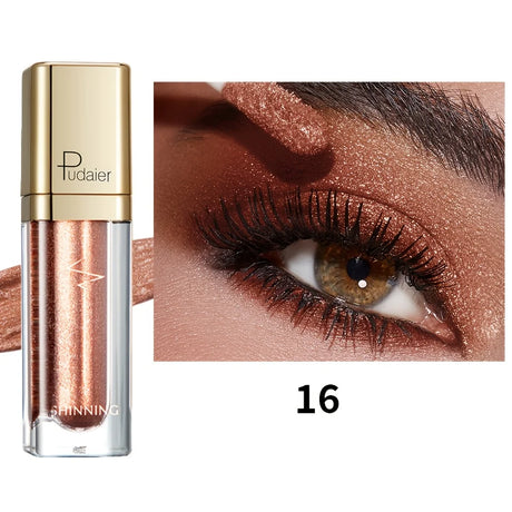 Opulent Diamond-Glow Pearlescent Eyeshadow That Lasts Long, Resists Smudging, And Is Simple to Apply.Ideal for Celebrations.