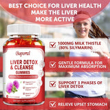 Liver Cleanse & Detox Gummies - Improve Digestion, Enhance Immunity, Help Cleanse The Liver and Promote MetabolismSupplements
