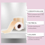 Silicone Scar Patch 4x150cm Waterproof Keloid Removal Strip Effective Scar Therapy Self-Adhesive Tape for Surgical Acne Burn