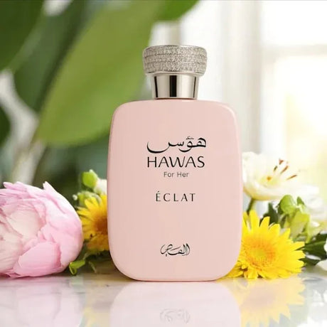 Rasasi Hawas Eclat for Women Eau de Parfum Spray, 3.4oz, Floral Fruity Perfume