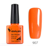 Venalisa 7.5ml Fashion Shiny Soak Off UV Gel Nail Gel Polish Cosmetics Nail Art Manicure Nails Gel Polish Tips Nail Varnish