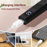 YIKOOLIN Portable Rechargeable UV LED Nail Dryer Mini Gel Polish Curing Lamp 2 Timing Modes USB Charging Manicure Tool Home Use