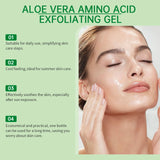 Hydrating Aloe Vera Gel Soothe Dry Skin Repair Sunburn Moisturizing Face Cream Improve Bulky Pores Shrink Natural Sleeping Mask