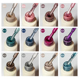 MAYCHAO 5ML Gel Nail Polish 9D Laser Diamond Glitter Cat Eye Gel Semi-Permanent Soak Off UV LED Gel Nail Manicure Tools Nail Art
