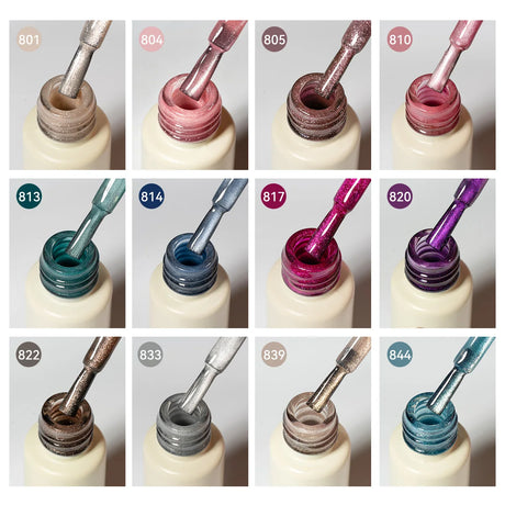 MAYCHAO 5ML Gel Nail Polish 9D Laser Diamond Glitter Cat Eye Gel Semi-Permanent Soak Off UV LED Gel Nail Manicure Tools Nail Art
