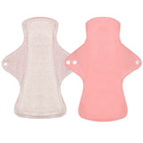 2pcs Breathable Panty Liner Feminine Reusable Sanitary Pads Period Panties Leakproof Cotton Pad Washable Daily Pads 2 Sizes