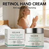 Retinol Hand Cream Nourishing Repair Soften Skin Prevent Dryness Cracking Beauty Long-Lasting Moisturizing Hand Skincare Lotion