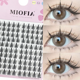 1/box 90 clusters idol False Eyelashes Black Natural Manga Lashes Anime Eyelashes Large Capacity Lashes Extension Chinese Makeup
