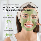 LAIKOU Longjing Matcha Mud Mask Refreshing Hydration & Moisturisation Removal Blackhead Clay Oil Control Deep Cleaning Mask