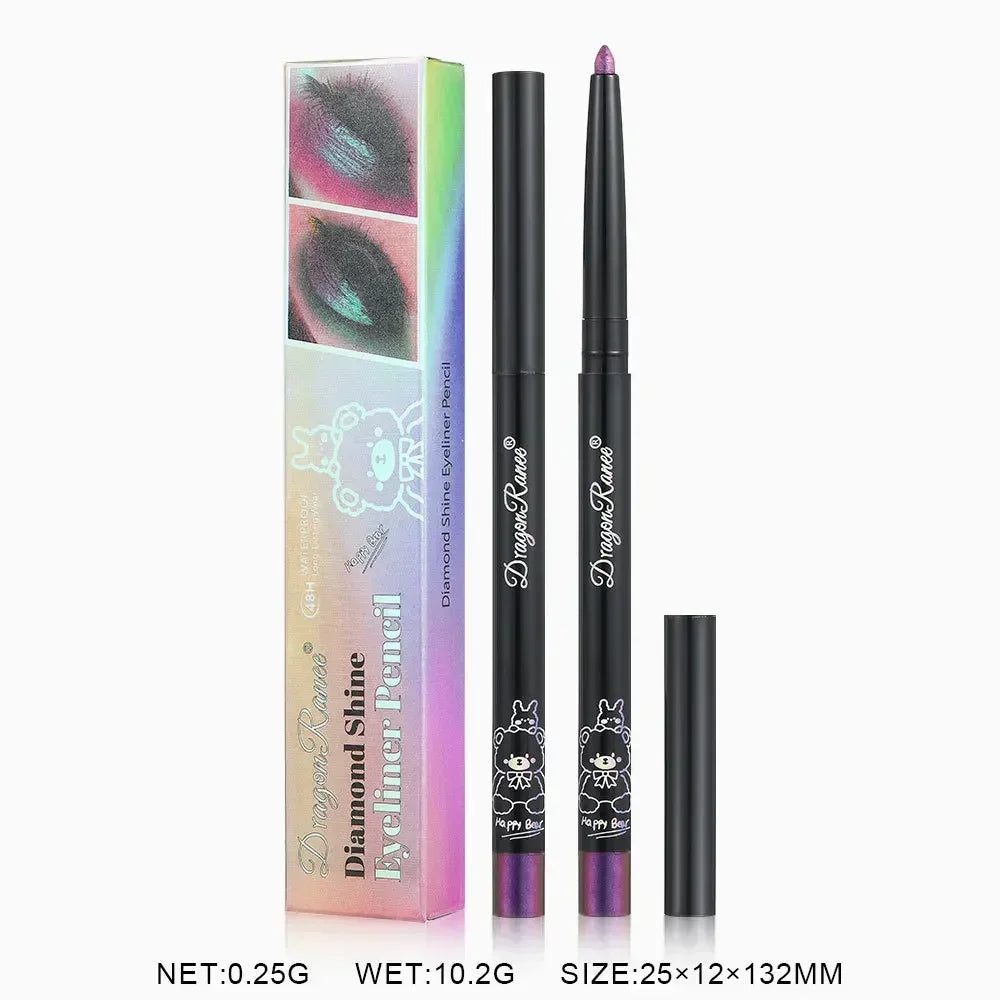 MultiChrome Aurora Chameleon Eyeliner Pencil Lasting Glitter Eyeshadow Lying Silkworm Pen Waterproof Beauty Cosmetics Eye Makeup