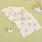 25x50cm Baby Six-layer Pure Cotton Gauze Small Towel Face Towel Square Towel Mouth Towel Baby Washcloth