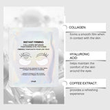 Collagen Under Eye Patches 8 Pairs Hydrogel Eye Mask for Dark Circles Puffy Eyes Wrinkles Intense Moisturizing Firming Treatment