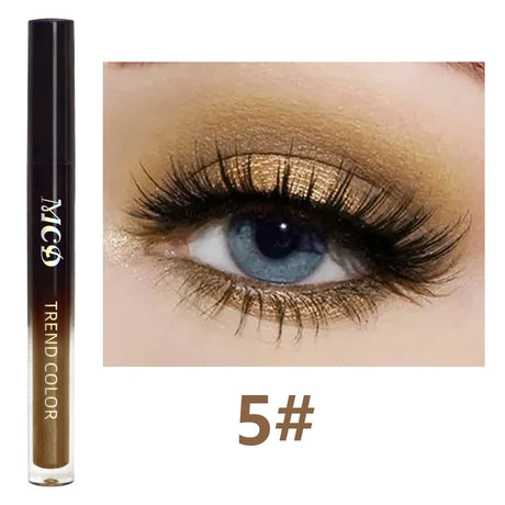 13-Shade Waterproof Liquid Eyeshadow Palette - High Shine  Long-Lasting & Smudge-Proof Makeup Set for Glamourous Looks glitter
