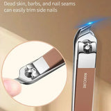 Complete 7 Sets Anti-Splash Protection Tool Nail Clipper Set Hand In Hand With Manicure Clippers Manicure Nail Clippers Manicure