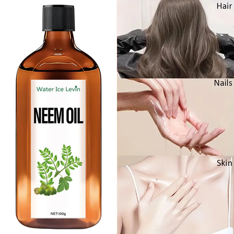 Neem Oil Hair Treatment - Intense Moisture for Dry Hair, Restores Softness & Shine, Winter Hair Care, All Hair Types