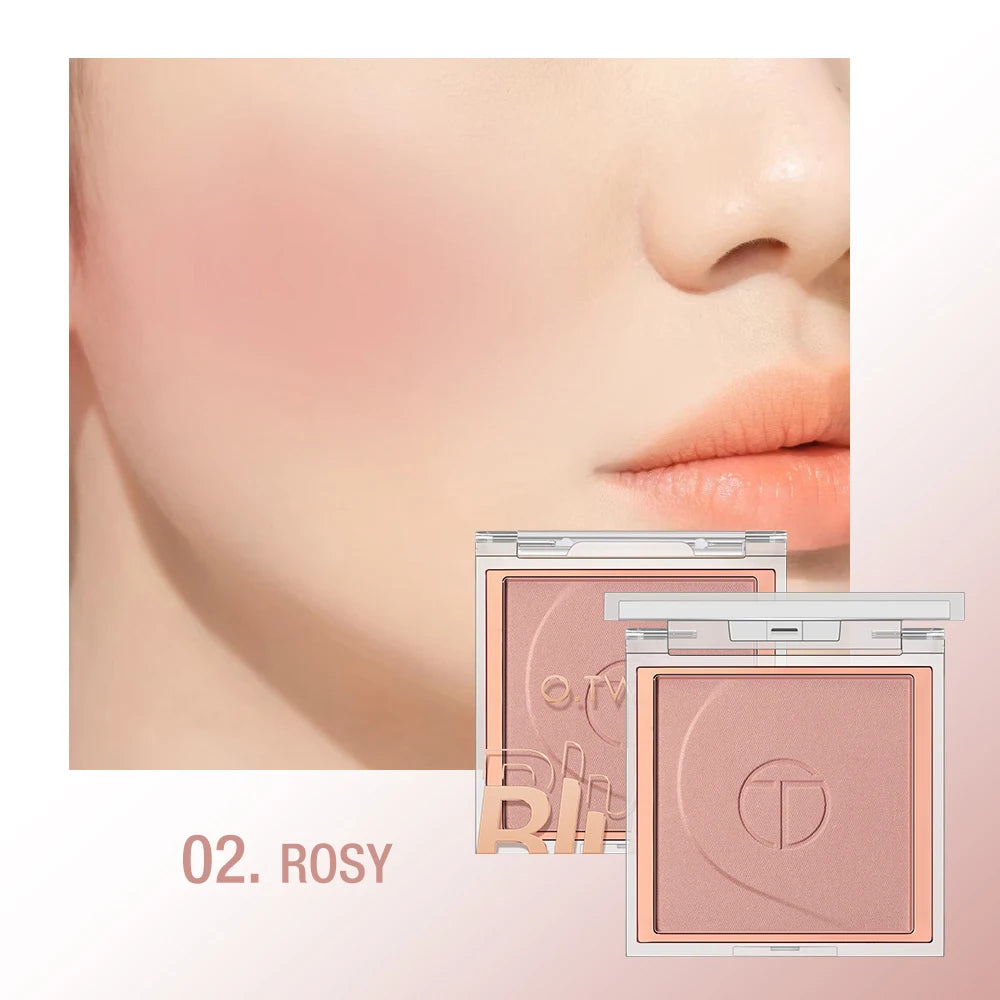 Soft Mineral Blush Palette 6 Colors Matte Long Lasting Powder Natural Cheek Contour Shadow Rouge Makeup Beauty
