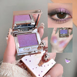 Gemstone Shining Single-color Eyeshadow Diamond Glitter Pearlescent Highlighter Powder Makeup Lasting Shiny Eye Shadow Palette