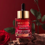 1/2/3pcs 30ML Double Rose Petal Radiance Essence Oil Facial Care Tightening Moisturizing Brightening Face Serum Korean Skin Care