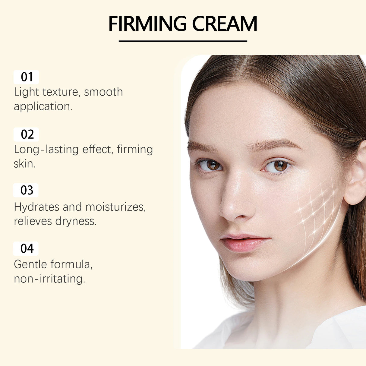 Turmeric Vitamin C Anti-Aging Cream Moisturizing Anti-Wrinkle Collagen Hyaluronic Acid Cream Skin Care Cosmetics