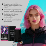 Diy Temporary Hair Dying Cream Stick 5 Shades Easy To Wash Quickly Coloring Salon Care Product Long Lasting Chalk Hair Color Wax