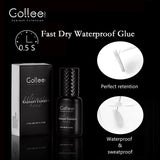 Gollee 0.5s Fast Dry Lash Adhesive Long Lasting 6-8 Weeks Eyelashes Glue for Eyelash Extensions No Irritation Glue Makeup Tools
