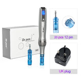 Authentic Dr pen Ultima M8S With 22 pcs Needle Pin Microneedling Pen Wireless Derma Pen Beauty Machine needle length 0.25 mm