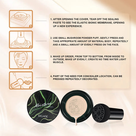 Eelhoe Mushroom Head Air Cushion Bb Cream Waterproof