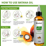 Batana Oil Hair Growth for Men Women Fast Growing Products Essential Oils Ginger Anti Hair Loss Scalp Treatment Hair Care 120ml