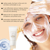Rice Milk Cleansing Foam 120g Gentle Facial Wash Deep Cleanse Rice Extract Hydrating Non Drying Rich Lather for Soft Bright Skin