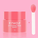 3g South Korea Lip Sleep Mask Night Sleep Maintenance Moisturizing Lips Gloss Tinted Nourishing Lips Care Cherry Lip Balm
