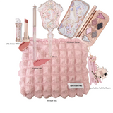 Flower Knows Strawberry Cupid Collection Makeup Kit Full Professional Face Palette Blush Eyeshadow Lip Cream Solid Perfume Sets