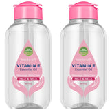 Vitamin E Essential Oil with Niacinamide & Ceramide - Face & Neck Massage Skin Care for Even Tone
