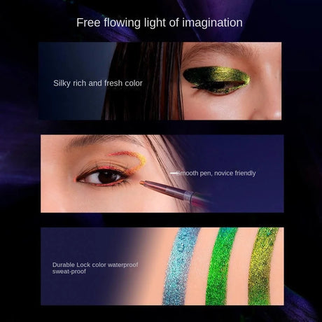 Kaleidos Eyeliner Gel Pencil Waterproof Chameleon Colour Long