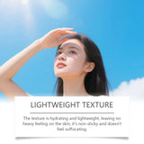 Whitening Sunscreen Spray SPF50+ Lasting Anti UV Lightweight Refreshing Clear Waterproof Water Feeling Hydrating Sun Care Mist