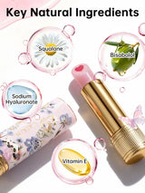 CATKIN Whiffle Dance Tinted Lip Balm Solid Lip Gloss Moisturizing Watery Colored Jelly Love Long-lasting