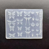 1Pcs Cake Cream Lace Heart Silicone Nail Mold Sweet Y2K Nail Art Decorations Template DIY Design Transparent Manicure Stencils 1