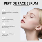 Korean SkinCare Copper Peptide Facial Serum Hyaluronic Acid Collagen Hydrating Lightweight Moisturizing Wrinkle Smoothing