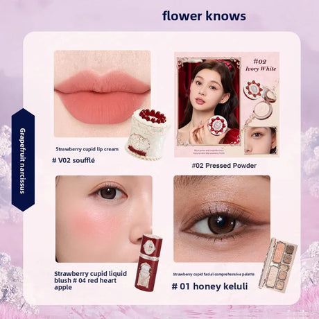 Flower Knows Makeup Sets Little Angel Bunny Garden Lip Glaze Blush Shell Jewelry Flowerknows Birthday Gift Kit De Maquillaje
