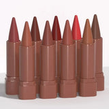 9 Colors Gradient Lip Liner Matte Black Brown Velvet Lipstick Waterproof Non Sticky Contouring Tint Lipliner Crayon Lip Makeup
