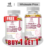 Buy 1 Get 1 Free! Advanced Multi Collagen Complex Supplement, Support Joint Pain Relief, Cartilage Repair & Skin Whitening