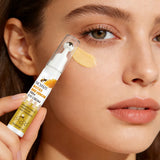 Aihuf Bee Toxin Eye Cream 15ml Instant Moisturizing Anti-Aging Deeply Nourishing Smooth Dry Skin Bag under Eye Treatment Dark Ci