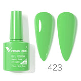 VIP5 Venalisa Nail Gel Polish Jelly Color HEMA/TPO FREE Nude Pink Semi Permanent Soak Off UVLED Gel Polish Sparkle Gel Varnish