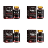 Googeer Maca Capsules with Maca Panax Ginseng and Ashwagandha Supports Energy and Endurance 60 Capsules