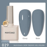 MAYCHAO 12ml Gel Nail Polish Set Professional Salon Nail Art Gels Varnish UV LED Semi Permanent Nail Lacquer Nail Supplies