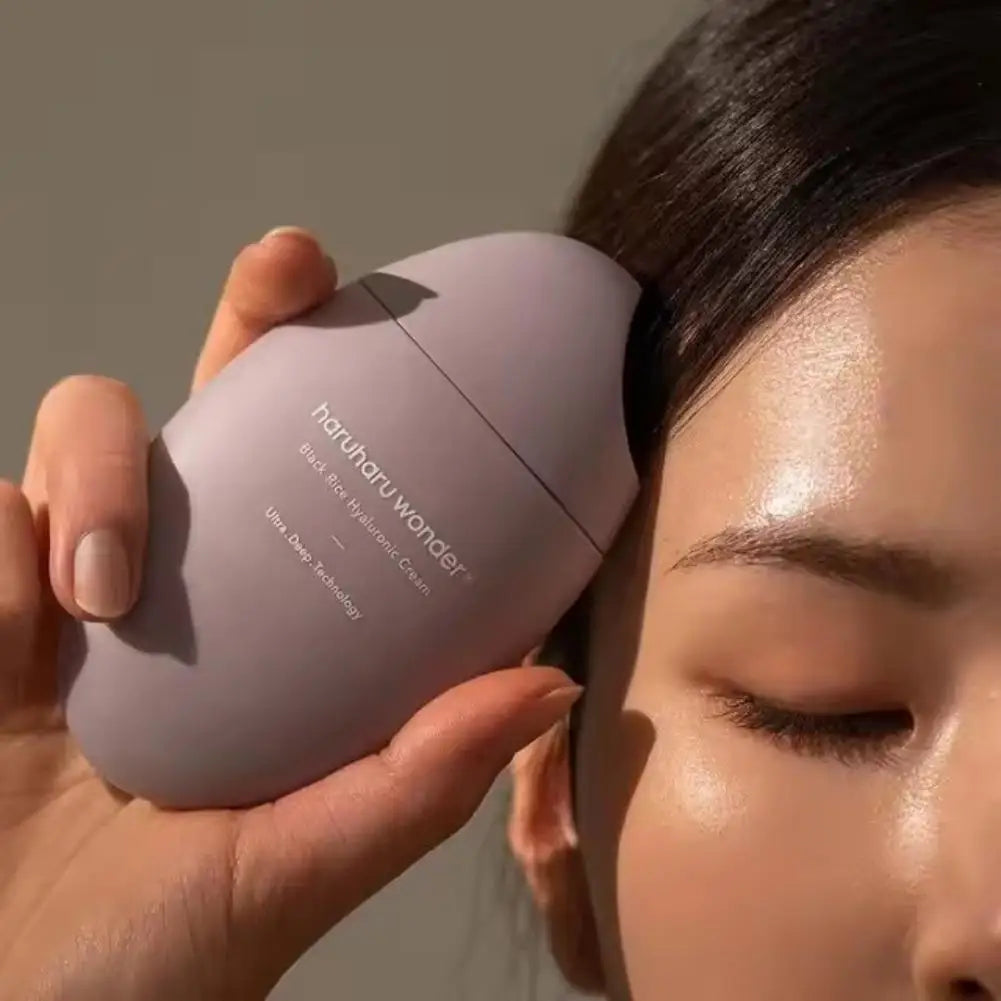 Haruharu Wonder Black Rice 10 Hyaluronic Acid Cream Improve Uneven Skin Tone Balance PH Strengthen Skin Barrier And Elasticity
