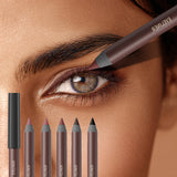 Eyeliner Pen, Waterproof And Sweatproof, Long Lasting Smudge ProofHard Refill Eyebrow Pencil